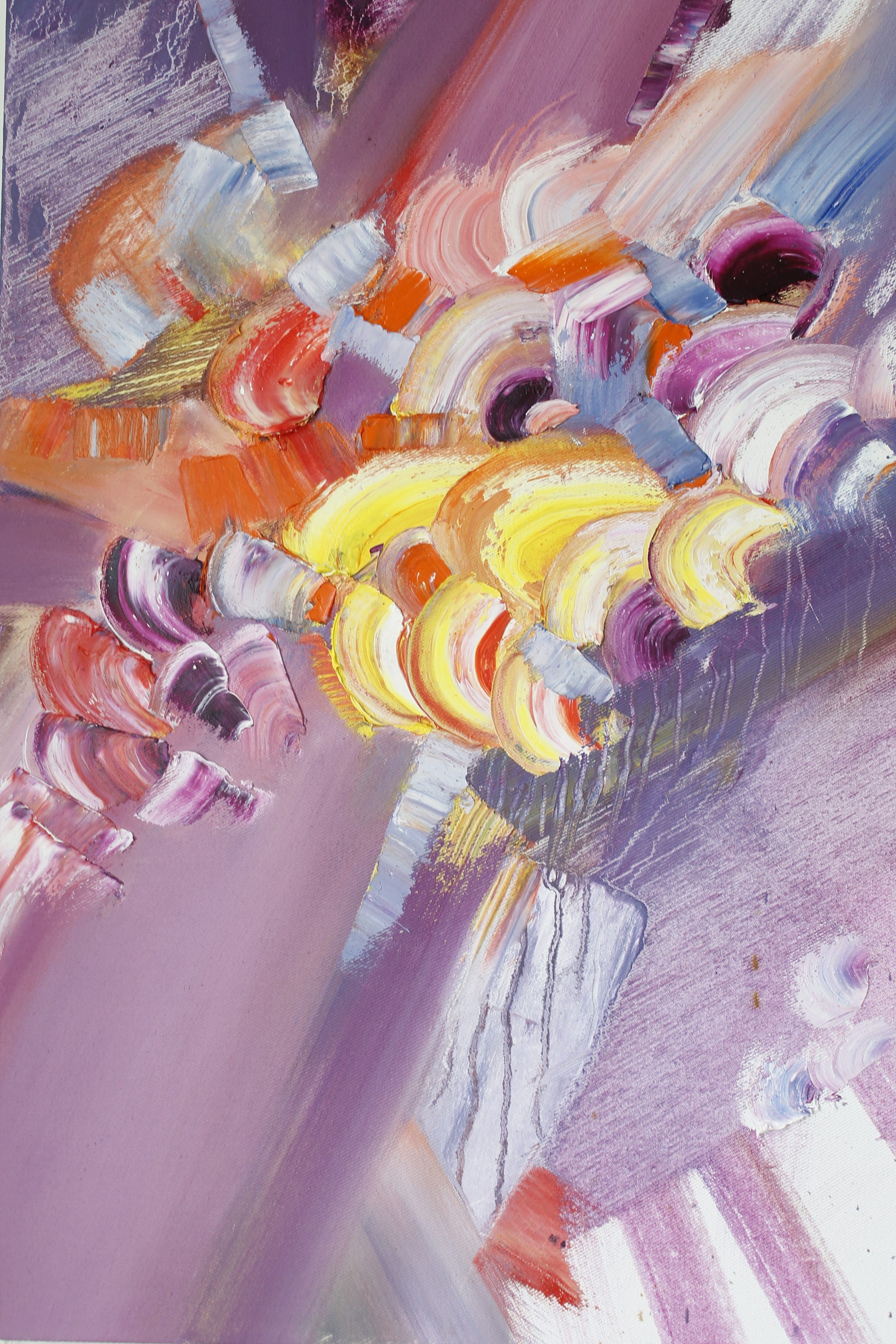 Colorful abstract painting with vibrant hues and dynamic composition, interior paitnting, abstaction for your home, buy abstract painting